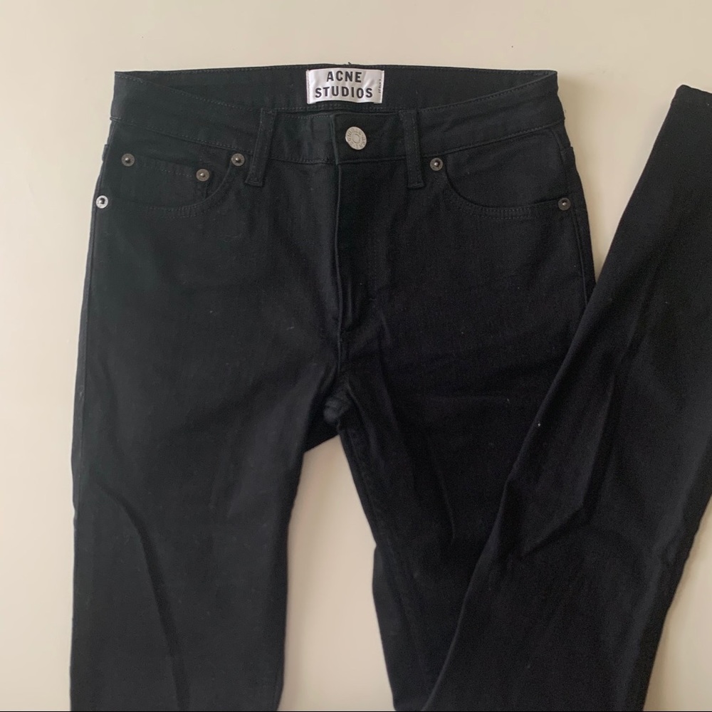 Acne Flex S Black Jeans